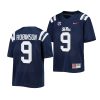 ole miss rebels jaylon robinson youth navy untouchable game 2022 23 jersey scaled