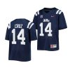 ole miss rebels jonathan cruz youth navy untouchable game 2022 23 jersey scaled