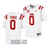 ole miss rebels michael trigg white 2022 23college football game jersey scaled