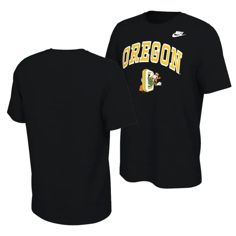 oregon ducks black throwback men t shirt scaled