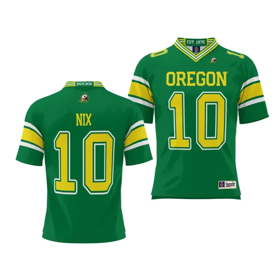 oregon ducks bo nix green nil player football jersey scaled