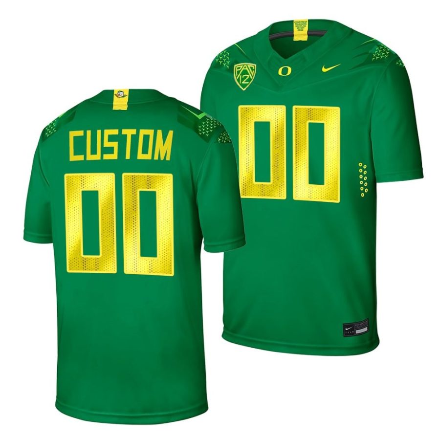 oregon ducks custom green college football home jersey scaled