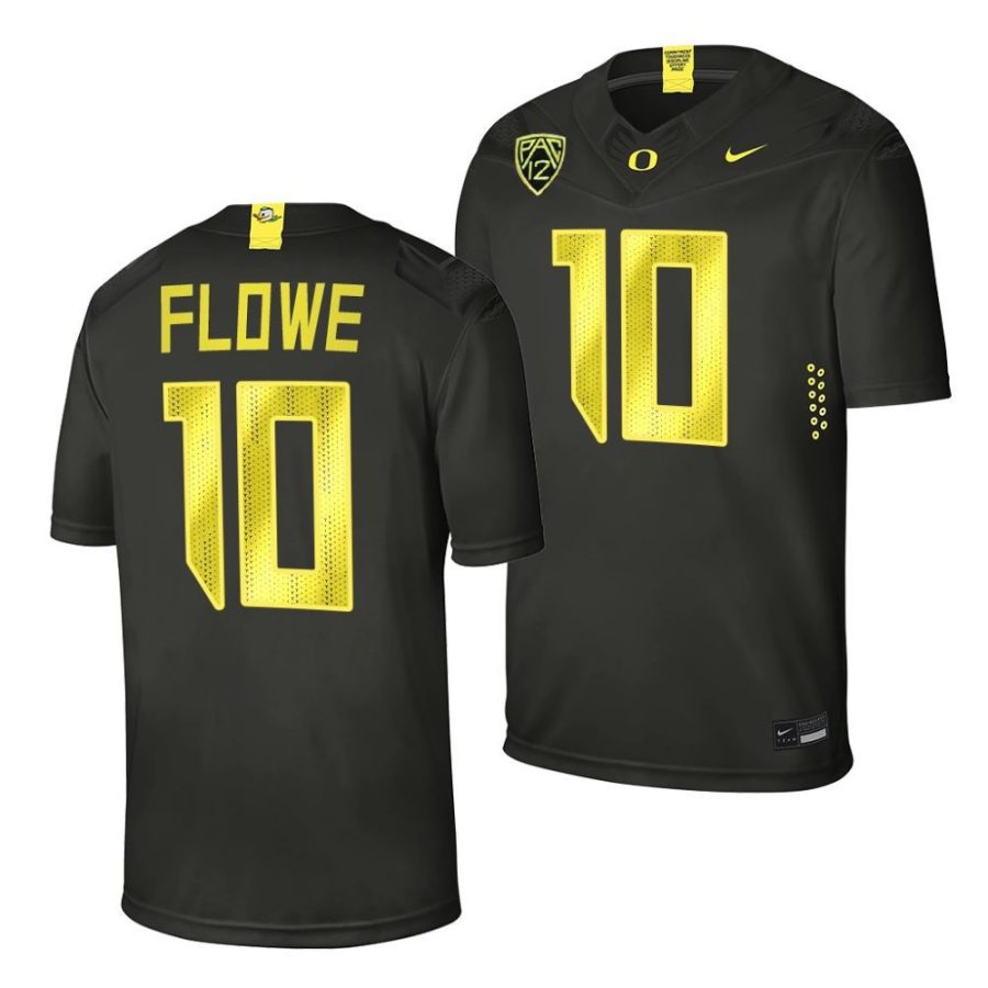 oregon ducks justin flowe black college football jersey scaled