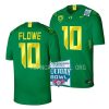 oregon ducks justin flowe green 2022 holiday bowl college football jersey scaled