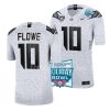 oregon ducks justin flowe white 2022 holiday bowl eggshell limited jersey scaled