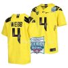 oregon ducks spencer webb yellow 2022 holiday bowl alternate football jersey scaled