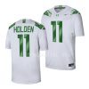 oregon ducks traeshon holden white game football jersey scaled