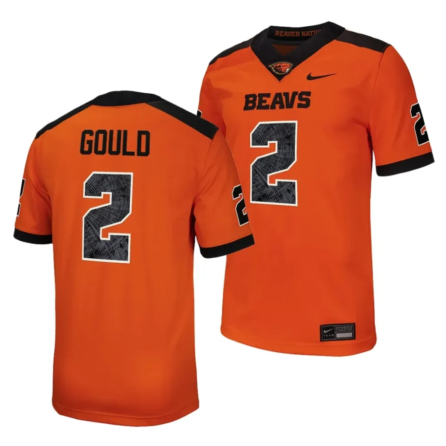 oregon state beavers anthony gould orange nil football player jersey scaled