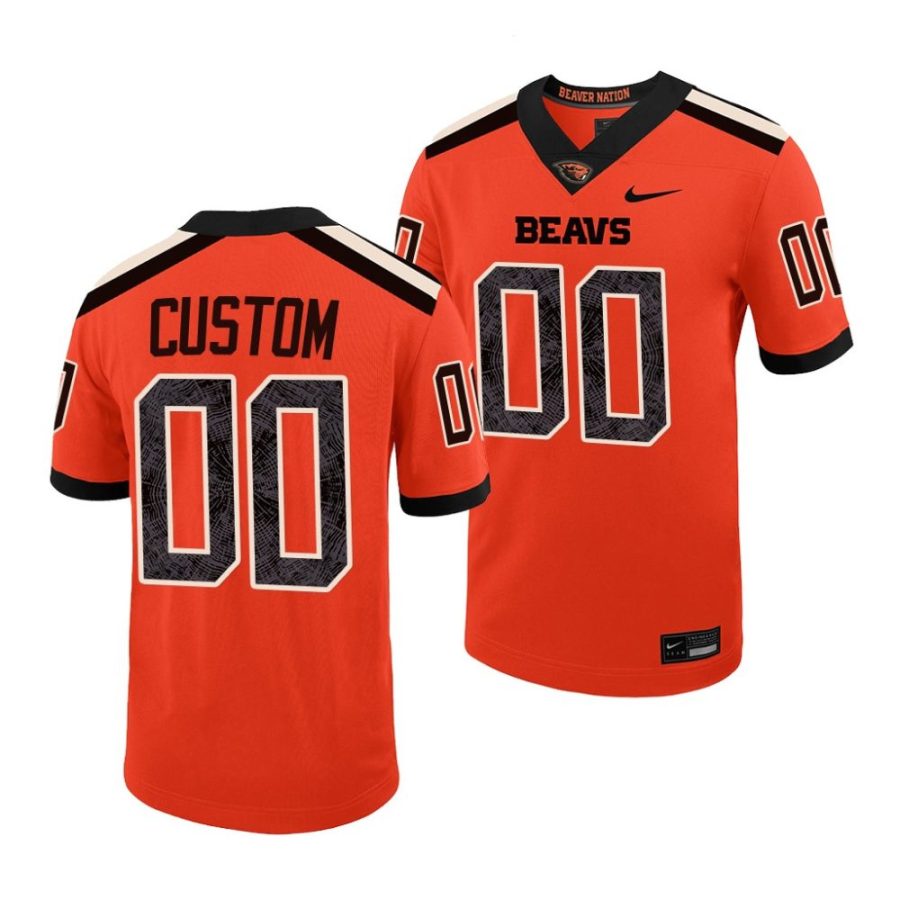 oregon state beavers custom orange college football jersey scaled