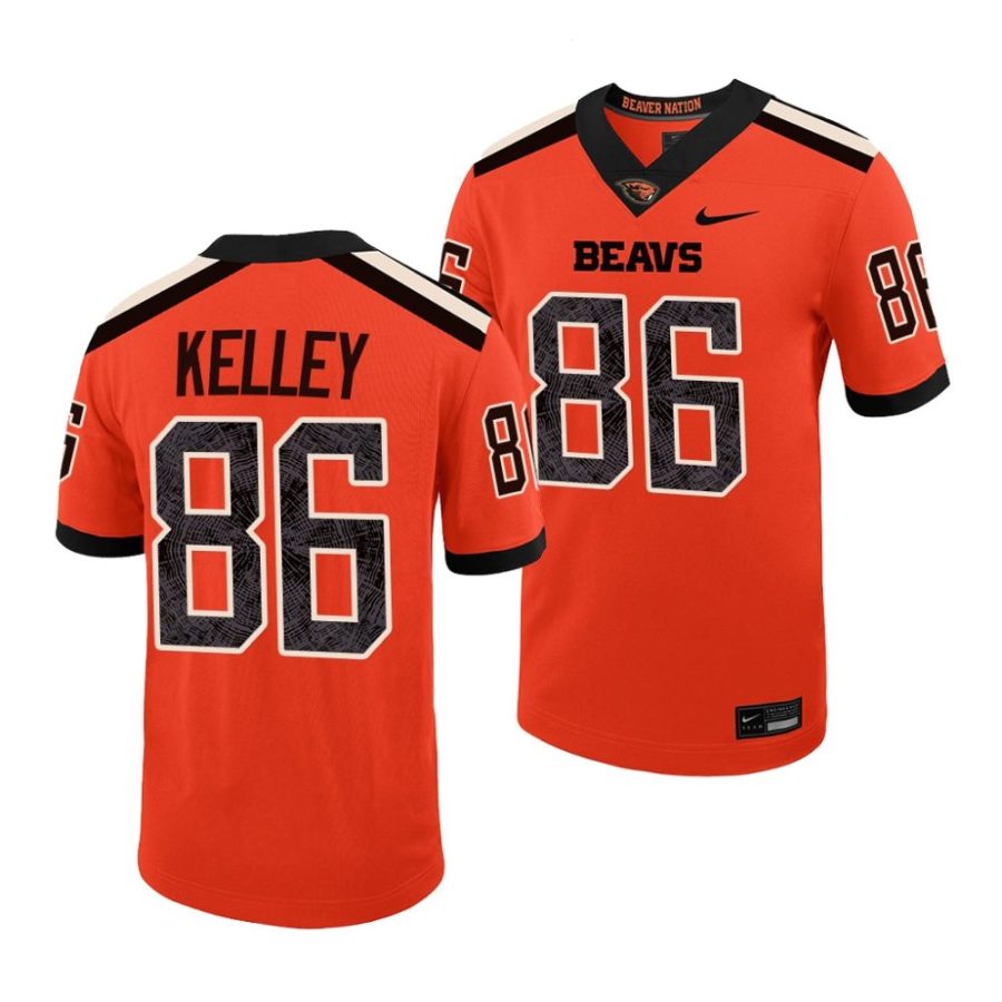 oregon state beavers malik kelley orange college football jersey scaled