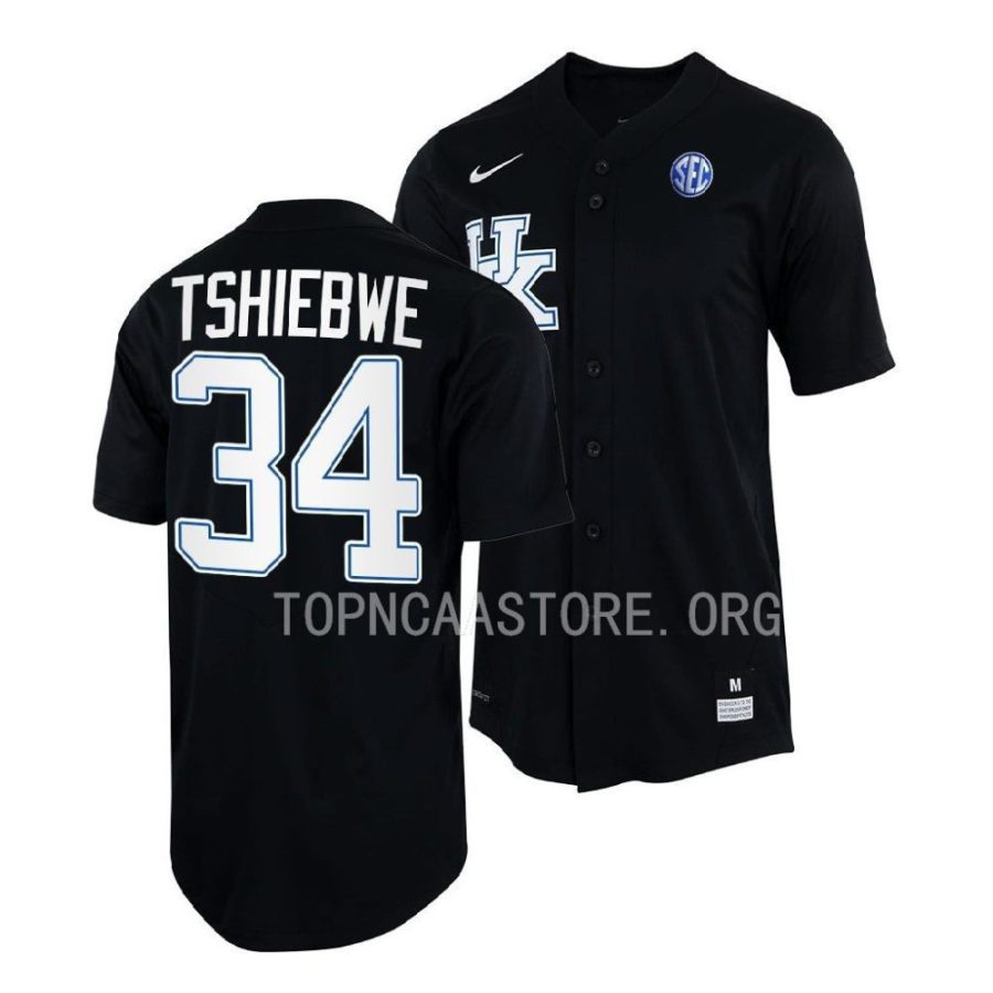 oscar tshiebwe kentucky wildcats baseball shirt menfull button jersey scaled