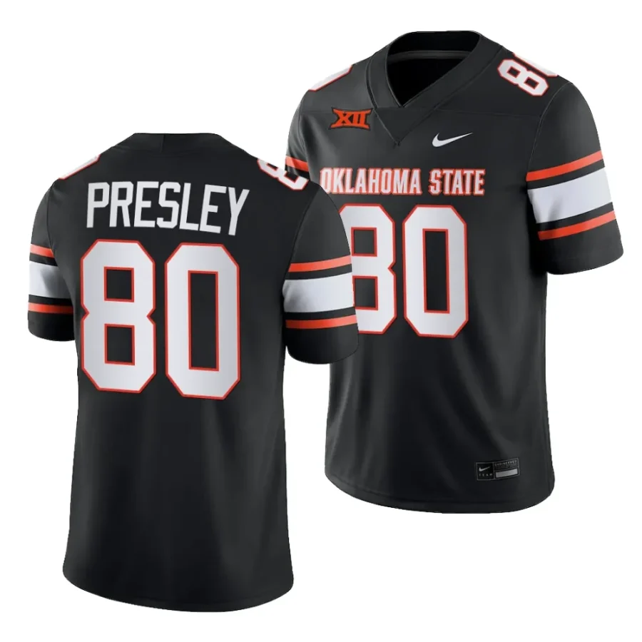 osu cowboys brennan presley black alternate nil football player jersey scaled