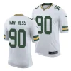 packers lukas van ness white 2023 nfl draft classic limited jersey scaled