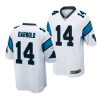 panthers sam darnold white game jersey scaled