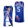 paolo banchero blue 2022 march madness highlights duke blue devils jersey scaled