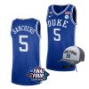 paolo banchero duke blue devils royal 2022 march madness final four basketball jersey scaled
