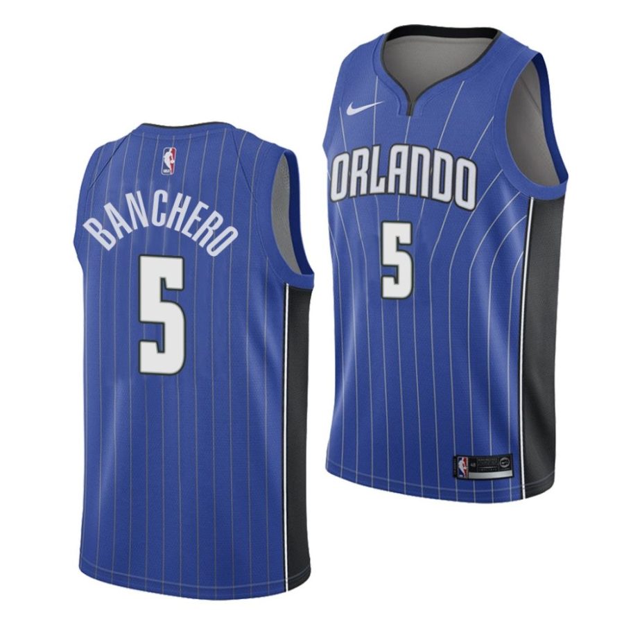 paolo banchero magic icon edition 2022 nba draft duke blue devils blue jersey scaled