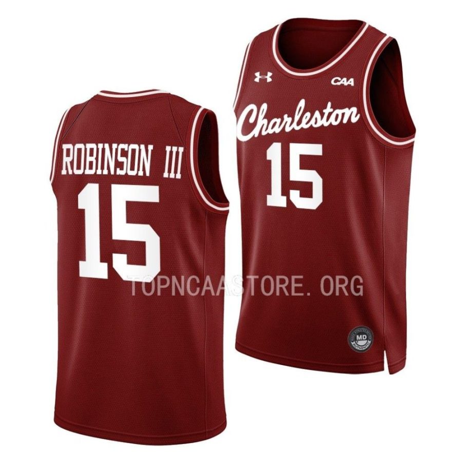 pat robinson iii charleston cougars ncaa basketball throwback jersey scaled