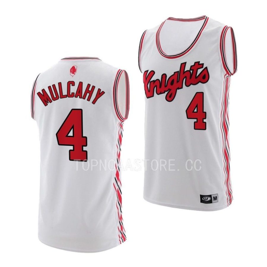 paul mulcahy rutgers scarlet knights 2022 23retro basketball white jersey scaled