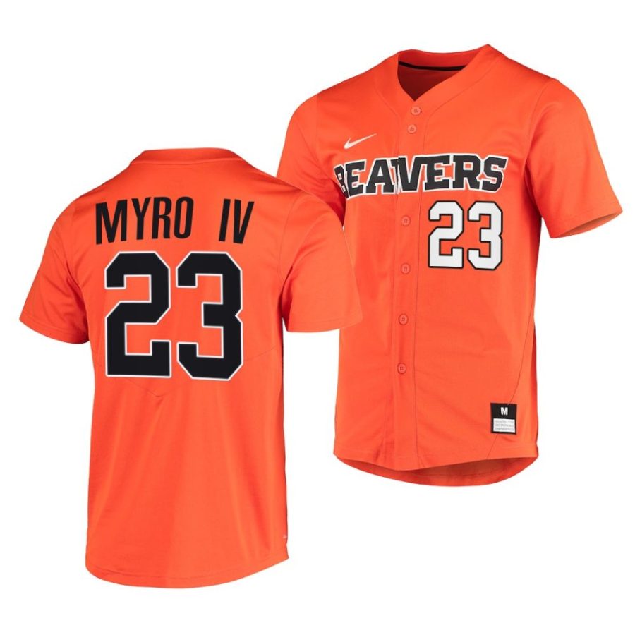 paul myro iv oregon state beavers 2022elite baseball menreplica jersey scaled