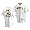 paul skenes pirates replica home 2023 mlb draft white jersey scaled