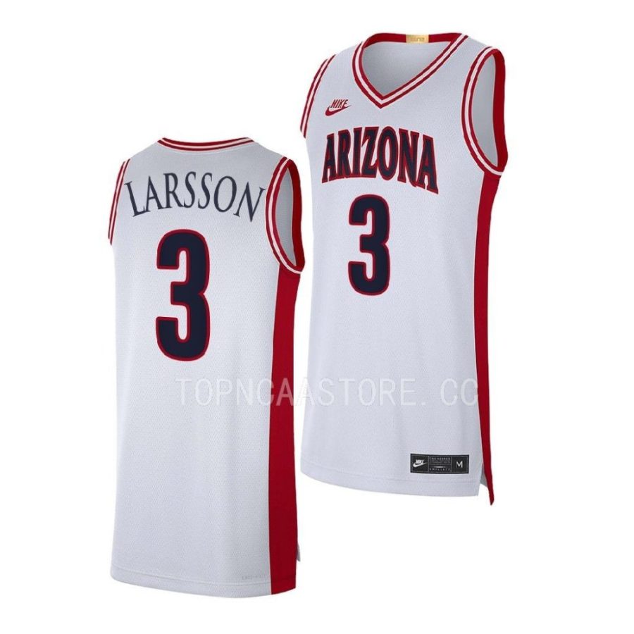 pelle larsson arizona wildcats limited basketball 2022 maui invitational champs jersey scaled