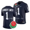 penn state nittany lions keandre lambert smith navy 2023 rose bowl college football jersey scaled