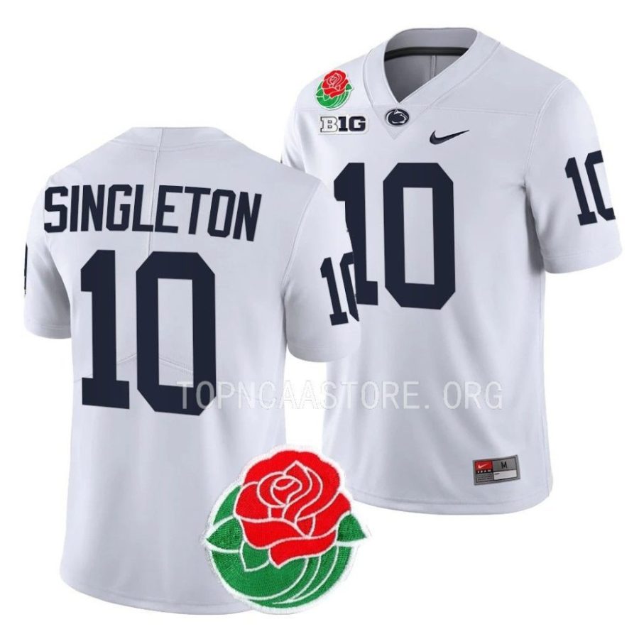 penn state nittany lions nicholas singleton white 2023 rose bowl college football jersey scaled