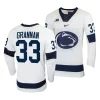 penn state nittany lions noah grannan 2023 24 college hockey white replica jersey scaled