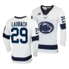 penn state nittany lions reese laubach 2023 24 college hockey white replica jersey scaled