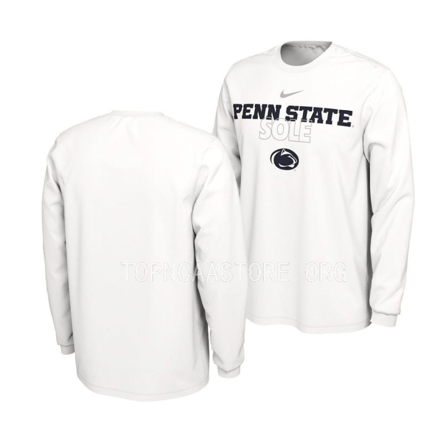 penn state nittany lions white on court long sleevecollege basketball men t shirt scaled