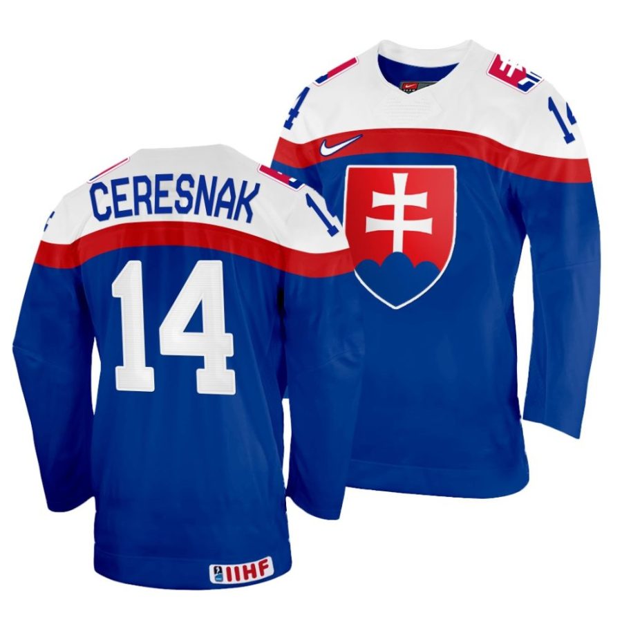 peter ceresnak away 2022 iihf world championship blue jersey scaled