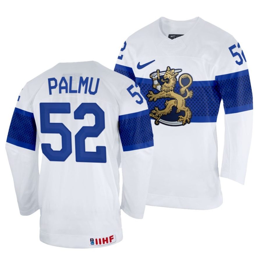 petrus palmu home 2022 iihf world championship white jersey scaled