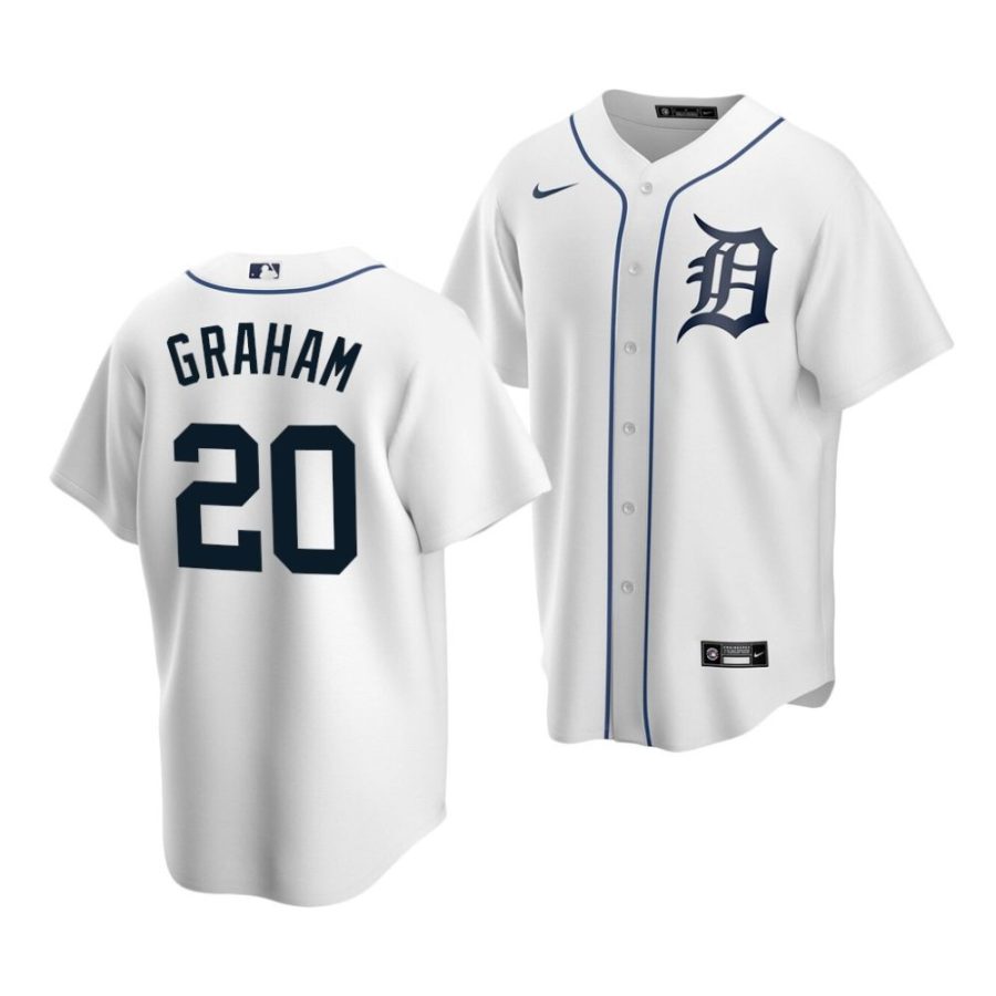 peyton graham tigers home 2022 mlb draft replica white jersey scaled