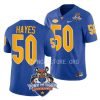 pitt panthers dayon hayes blue 2022 tony the tiger sun bowl football jersey scaled