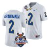 pitt panthers israel abanikanda white 2022 tony the tiger sun bowl football jersey scaled