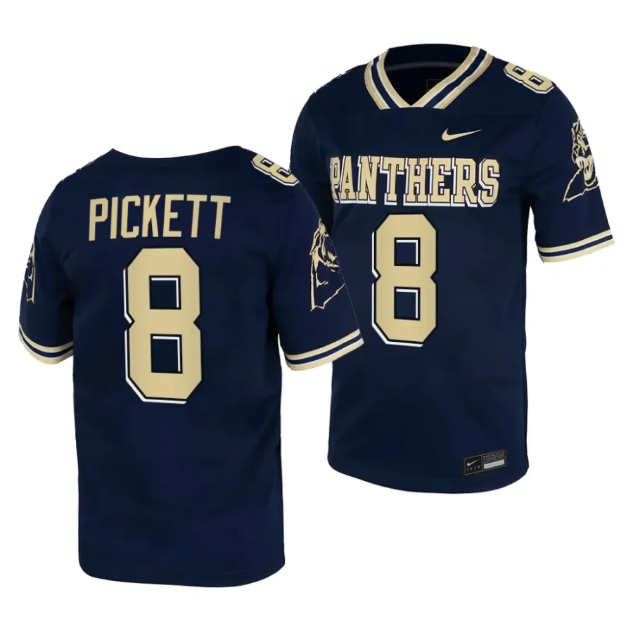 pitt panthers kenny pickett navy college football replica jersey scaled