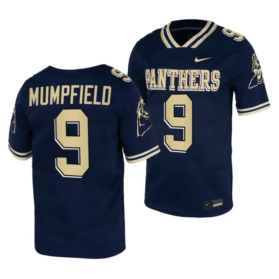 pitt panthers konata mumpfield navy college football replica jersey scaled