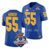 pitt panthers marcus minor blue 2022 tony the tiger sun bowl football jersey scaled