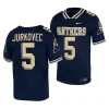 pitt panthers phil jurkovec navy college football replica jersey scaled