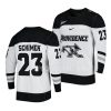 providence friars bennett schimek replica hockey white jersey scaled