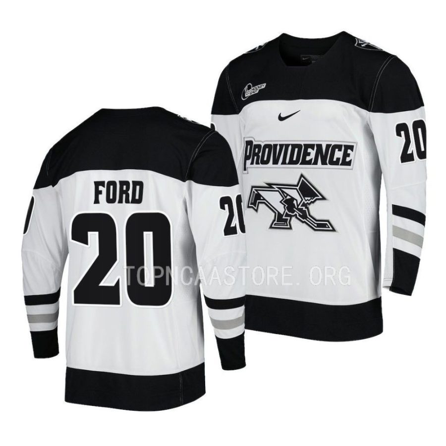 providence friars parker ford replica hockey white jersey scaled