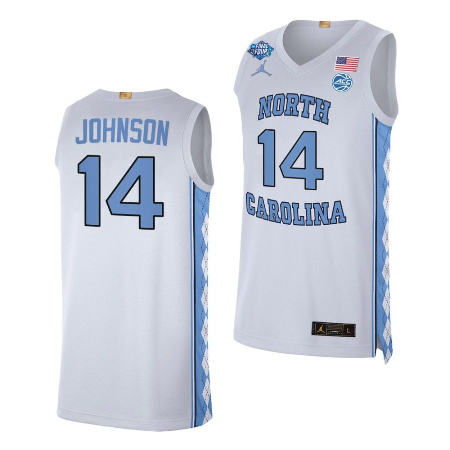 puff johnson white 2022 march madness final four basketball jersey scaled