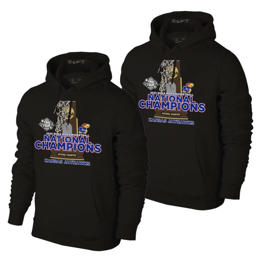 pullover black 2022 ncaa national champions kansas jayhawks hoodie scaled