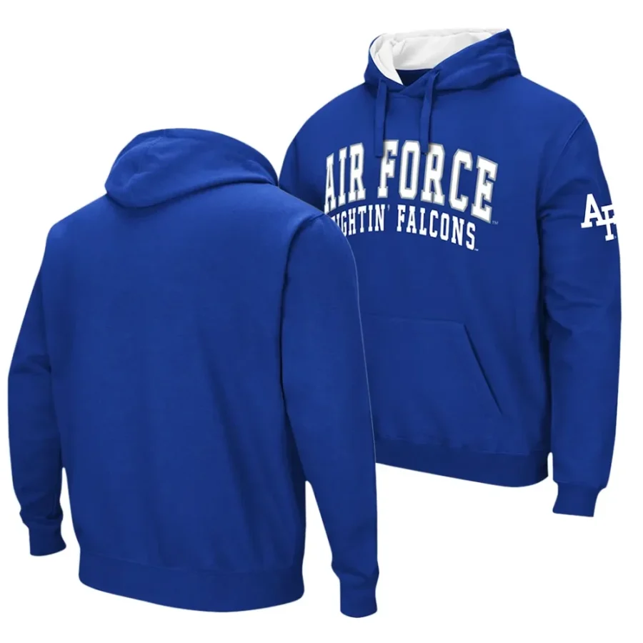 pullover royal double arch air force falcons hoodie scaled