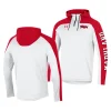 quarter zip pullover white terrapins throwback special game maryland terrapins hoodie scaled