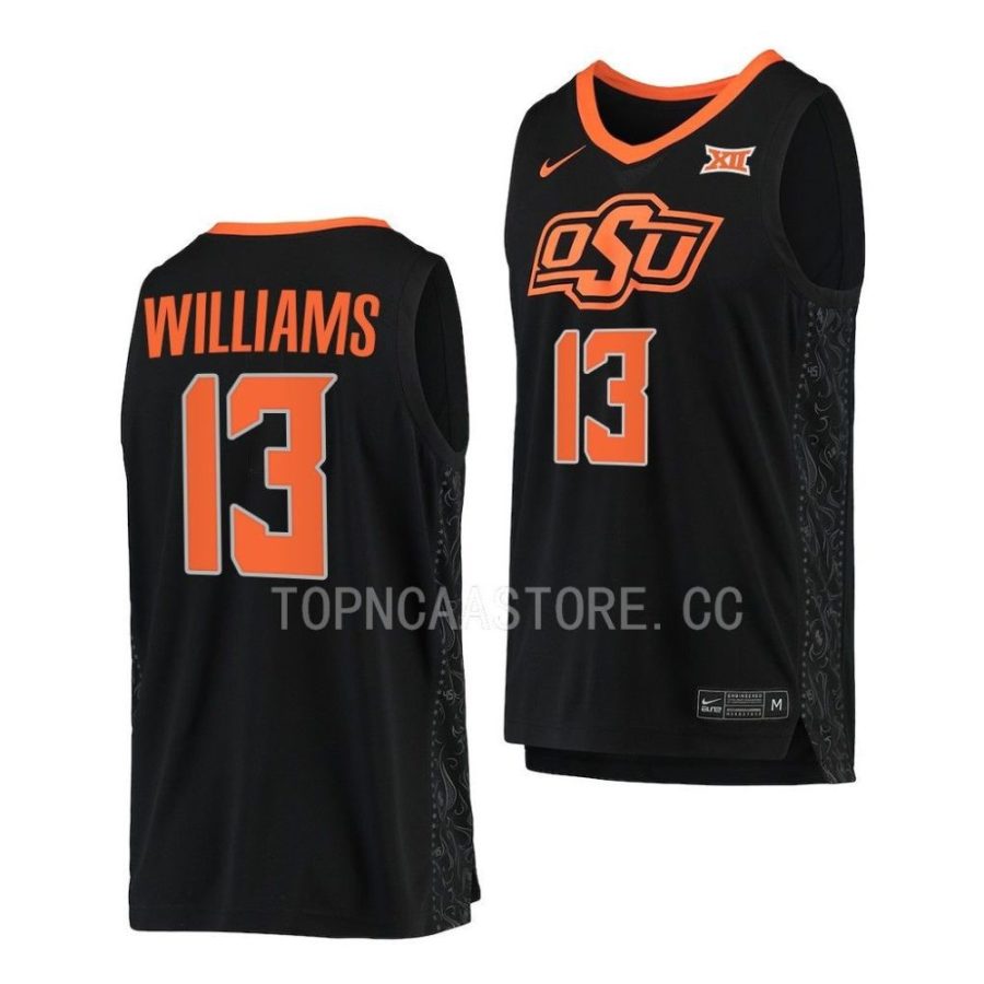 quion williams osu cowboys college basketball 2022 23 replica jersey scaled