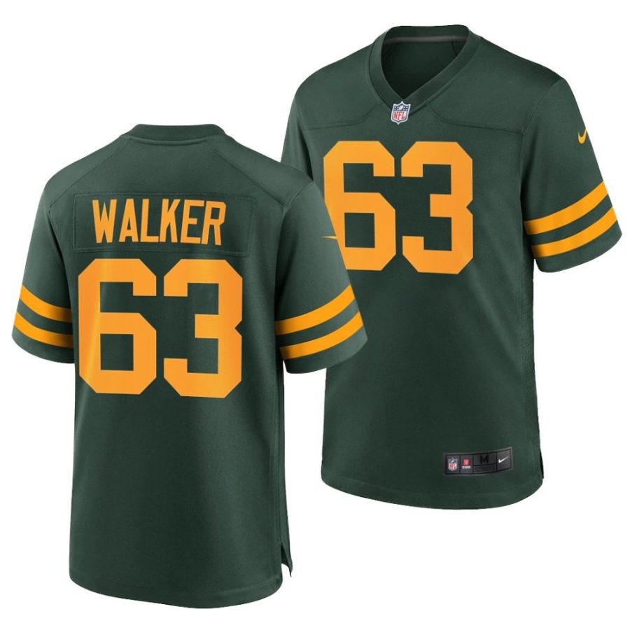 rasheed walker green bay packers 2022 nfl draft alternate men green jersey scaled