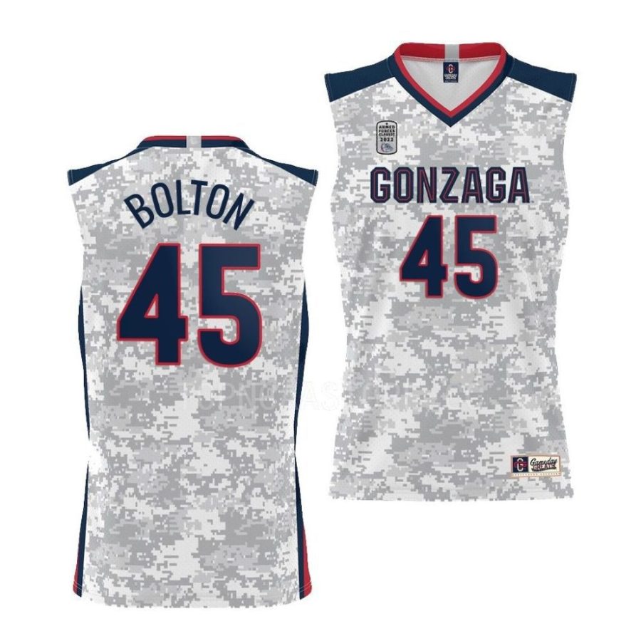 rasir bolton white 2022 carrier classic gonzaga bulldogsarmed forces day jersey scaled
