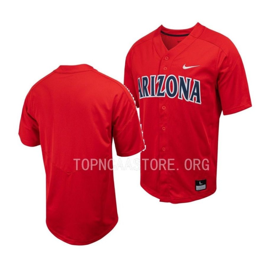 red college baseball arizona wildcatsfull button jersey scaled